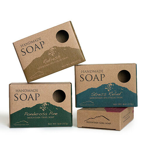 Kraft Soap Boxes