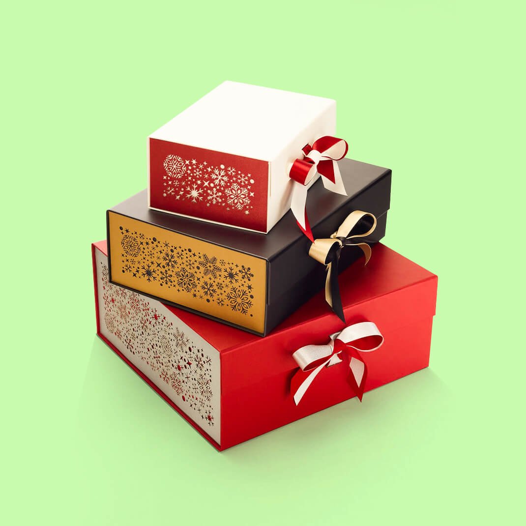 Custom Printed Christmas Gift Boxes